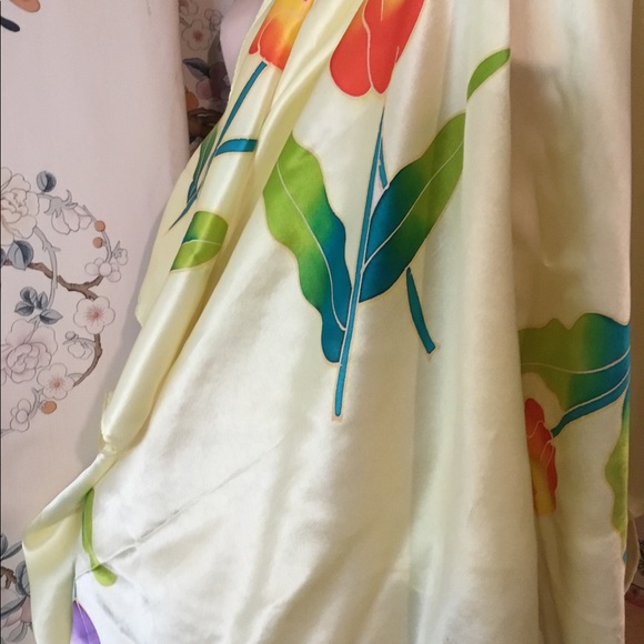 VTG Silk Tulip Scarve - Picture 3 of 6